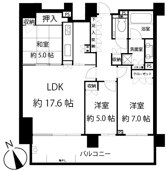 (間取)